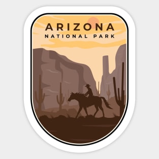 Arizona National Park Sticker